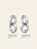 Cartier LOVE hoop earrings 18ct white gold, imported from the UK