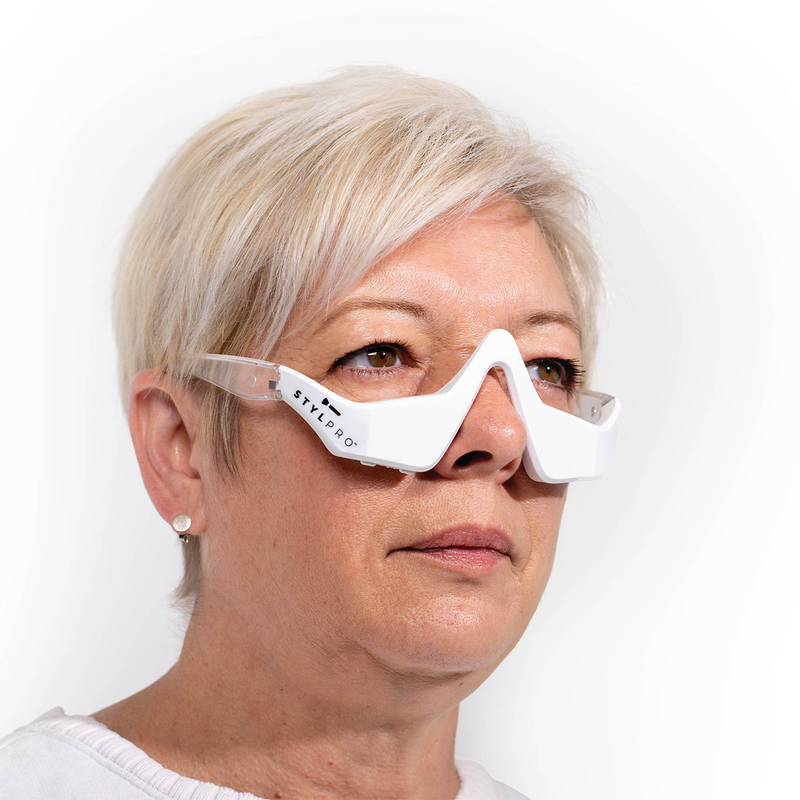 Stylpro Spectacular EMS red LED under eye glasses, imported from the UK