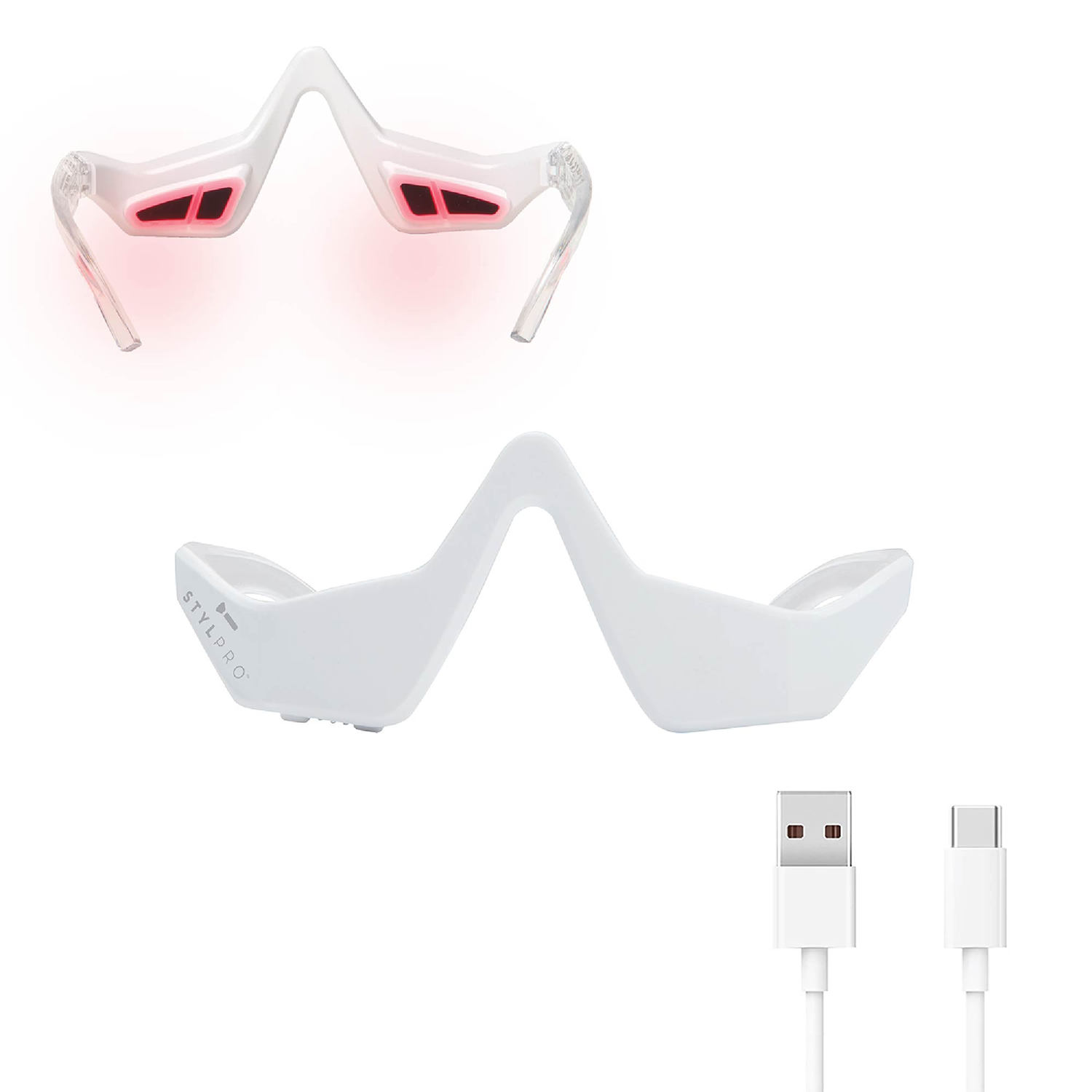Stylpro Spectacular EMS red LED under eye glasses, imported from the UK