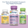 Solaray Resveratrol Complex 60 vegan capsules (British brand)