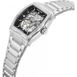 Police men's Skeletor watch silver stainless steel - British product