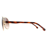 Carrera aviator sunglasses gold gradient - British product
