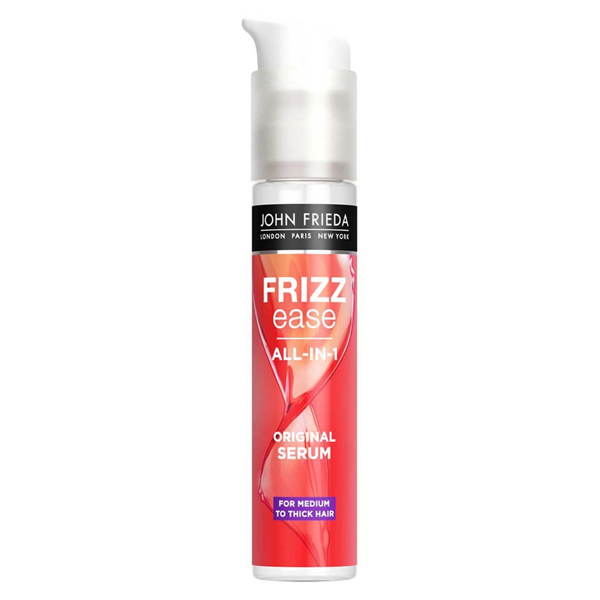 John Frieda Frizz Ease All-in-1 Original Serum 50ml for Medium to Thick Hair Haircare & Styling Boots   