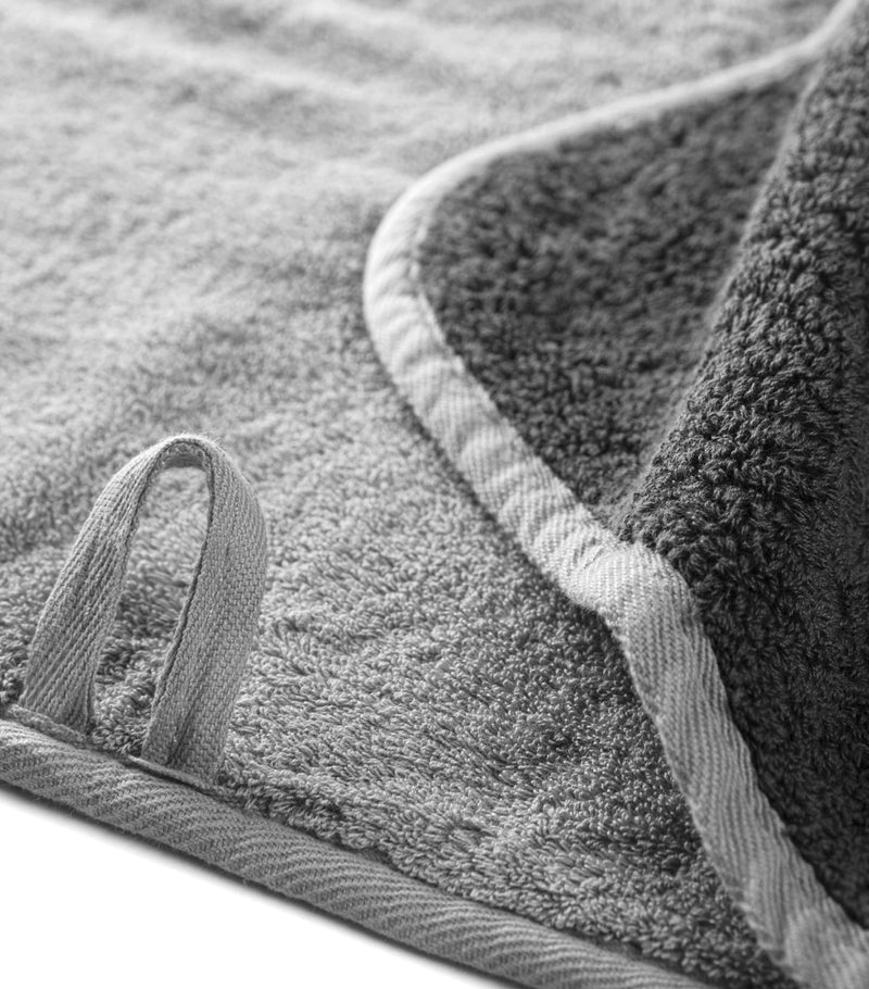 GRACCIOZA Bicolore bath sheet 95cm x 150cm, UK version