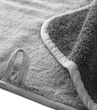 GRACCIOZA Bicolore bath sheet 95cm x 150cm, UK version