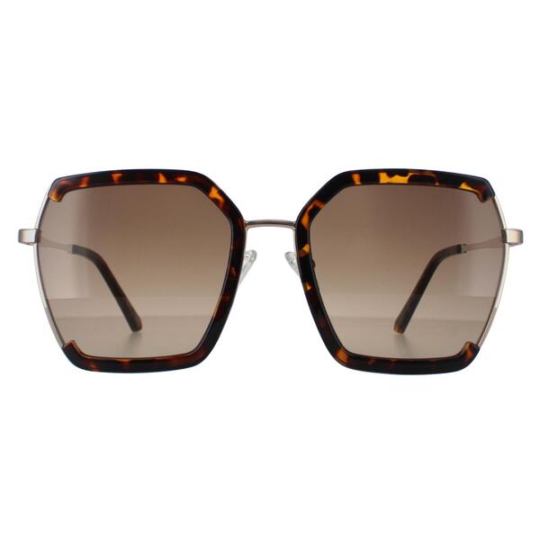 Guess GF0418 brown women sunglasses rimless, imported from the UK