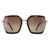 Guess GF0418 brown women sunglasses rimless, imported from the UK