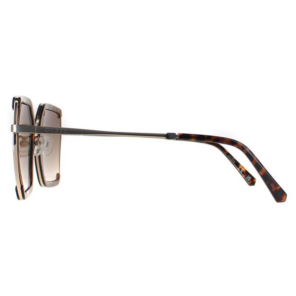 Guess GF0418 brown women sunglasses rimless, imported from the UK