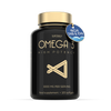 SuperSelf Omega-3 fish oil 3000mg triple strength 120 softgels - British product