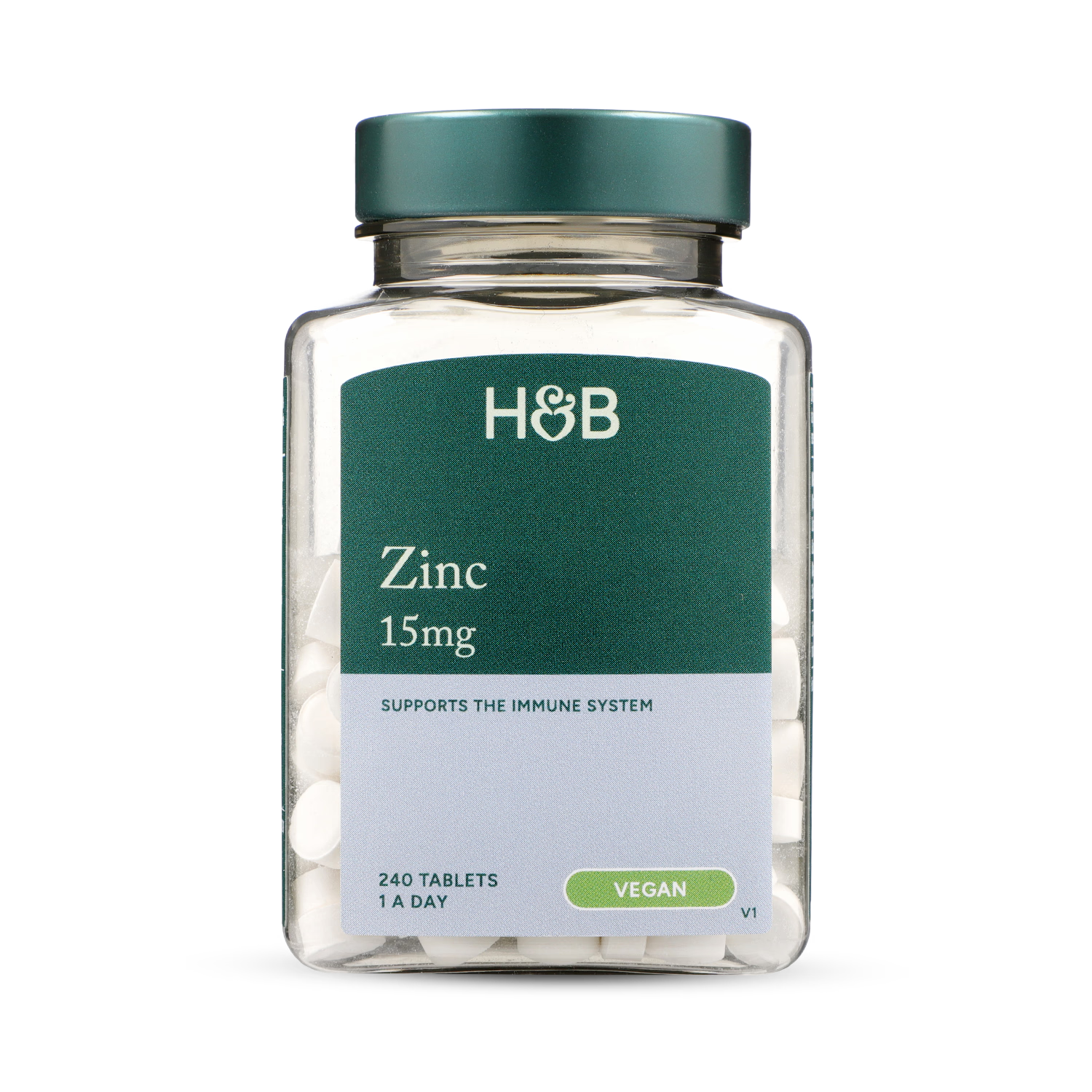 Holland & Barrett Zinc 15mg tablets 240 count (British brand)