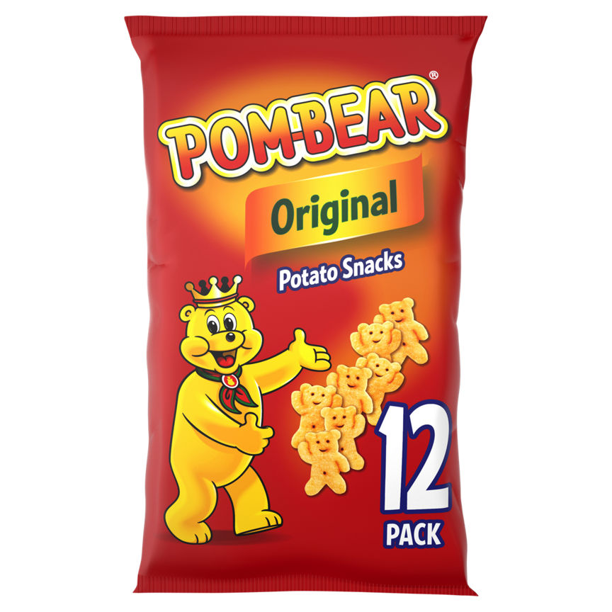 Pom Bear Original Multipack Crisps Free From ASDA   