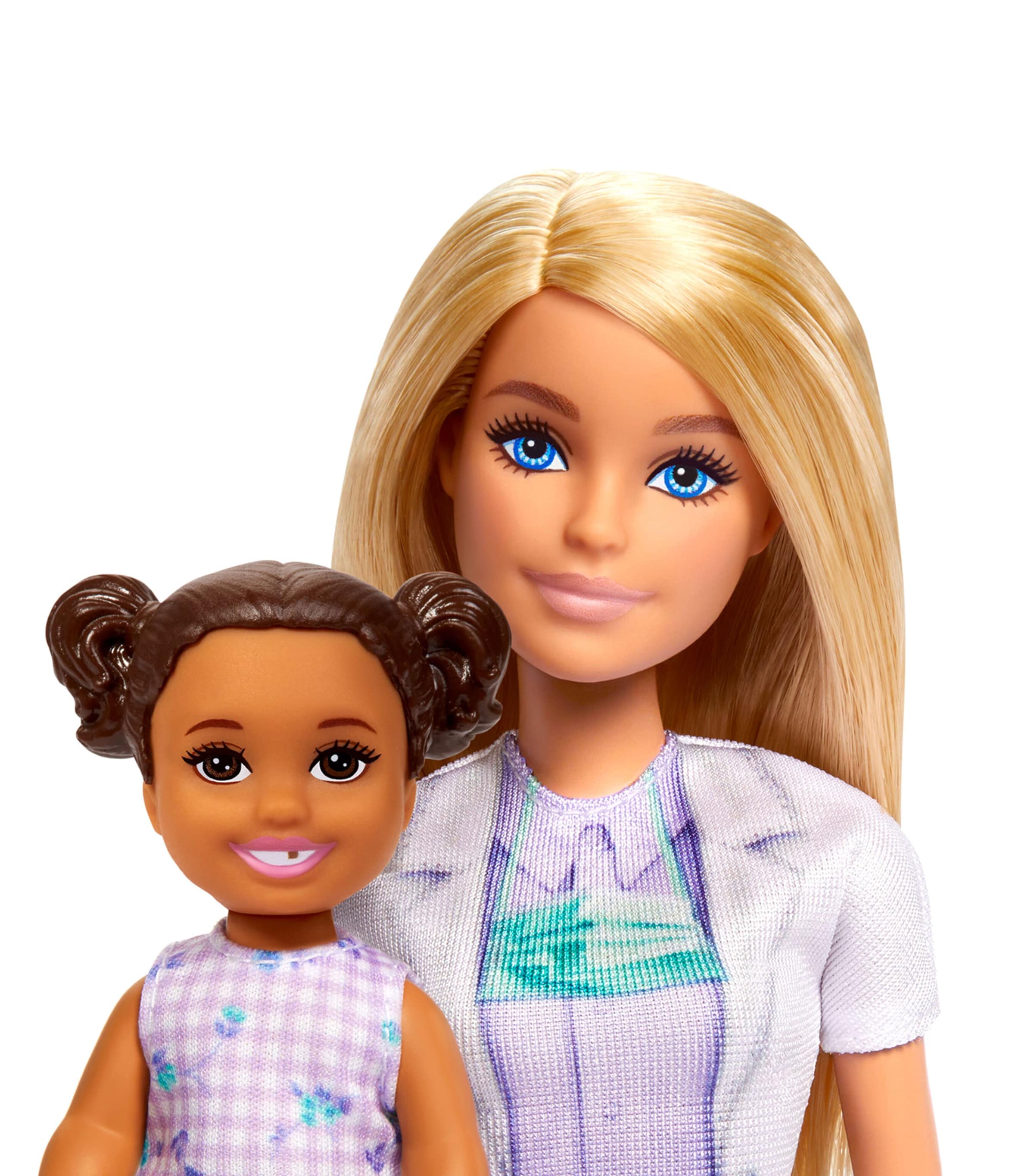 Barbie dentist doll set with child and tools - British product