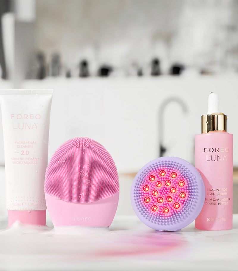 Foreo LUNA 4 2-in-1 LED scalp massager, imported from the UK