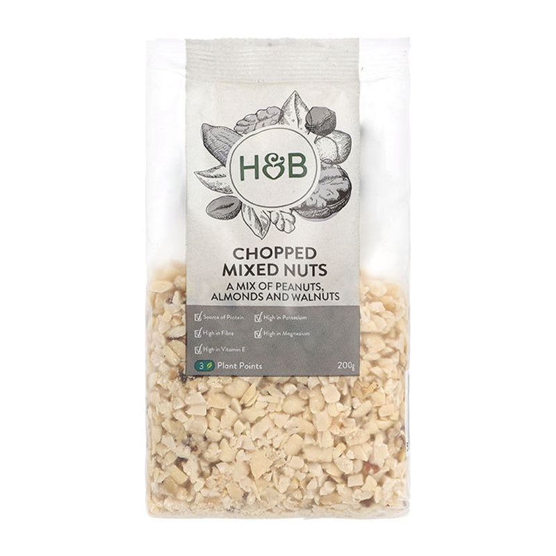Holland & Barrett chopped mixed nuts 200g - British product