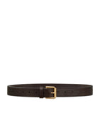 Givenchy Voyou leather belt 3cm gold hardware, UK version