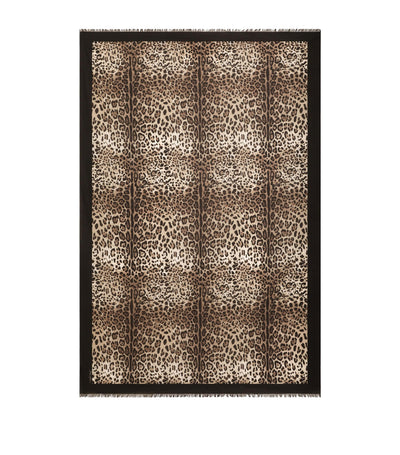Harrods Dolce&Gabbana Cotton Leopard Print Foulard- Buy online at McGrocer