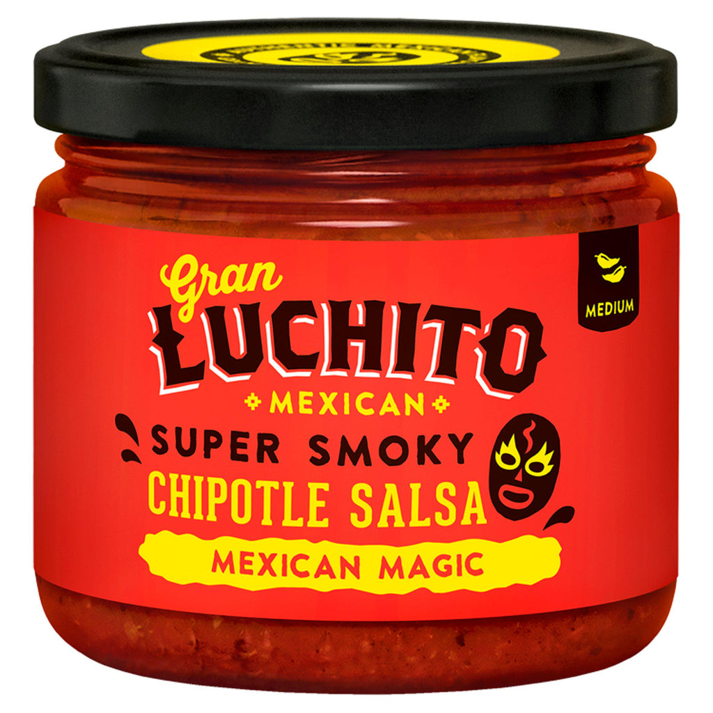 Gran Luchito Mexico Super Smoky Chipotle Salsa 300g