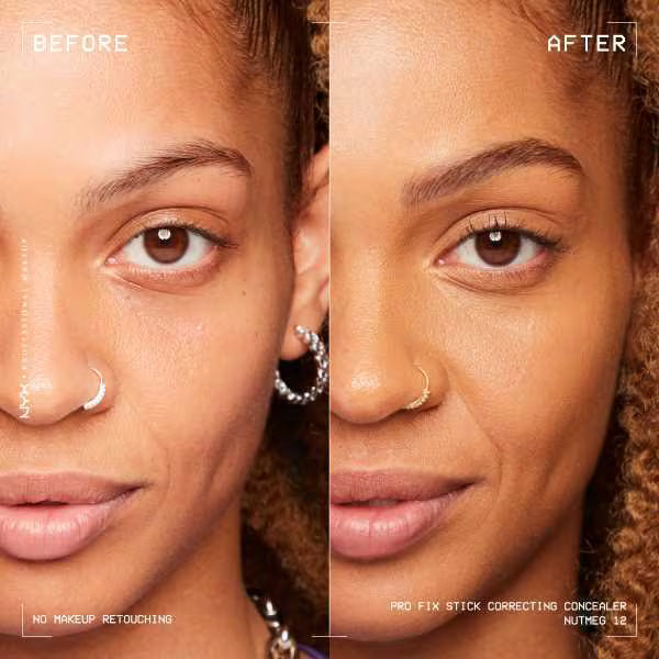 NYX Pro Fix Stick Nutmeg concealer, imported from the UK