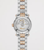Chopard watch rose gold stainless steel diamonds 36mm - British product