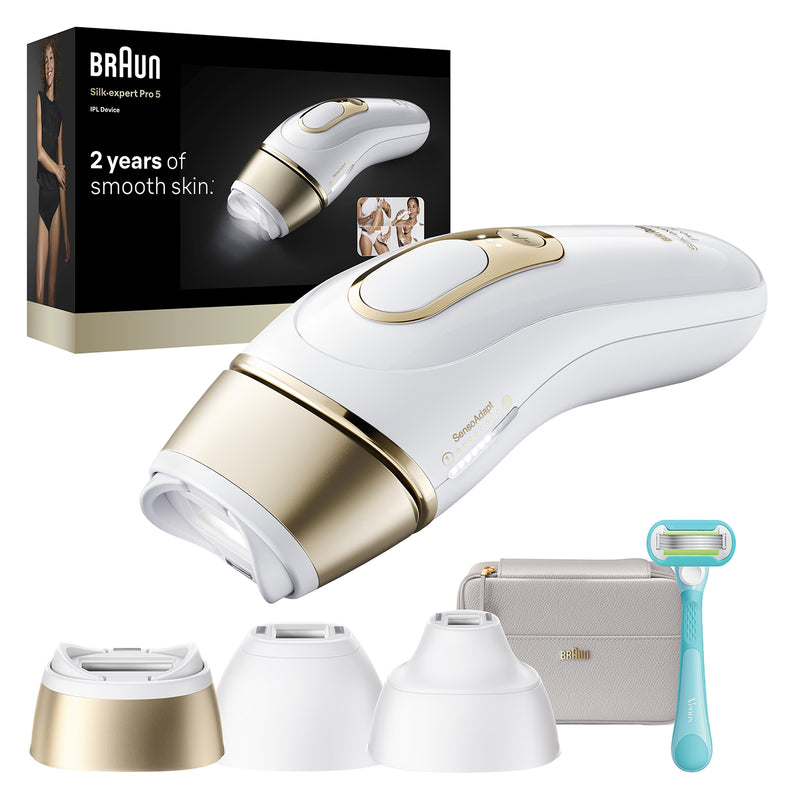 Braun IPL hair removal Pro 5 device, imported from the UK