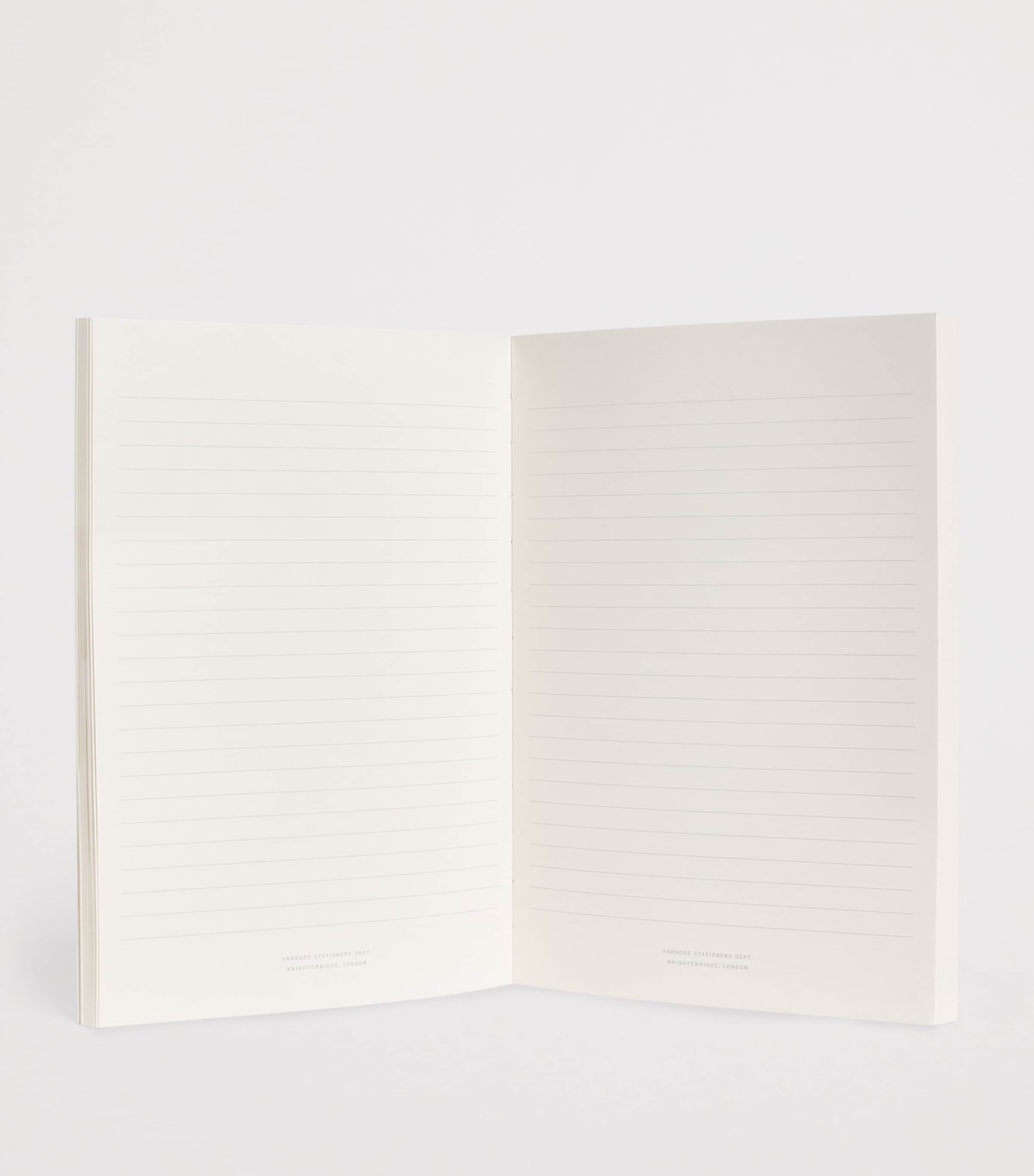 Harrods zebra notebook, UK version