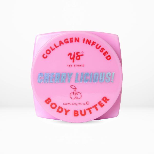 Yes Studio Cherry collagen body butter 400g (British brand)