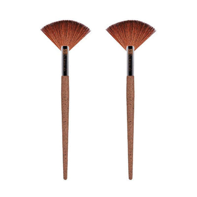 Superdrug Dr Botanicals Coffee Ground Fan Brush Duo Set- Buy online at McGrocer