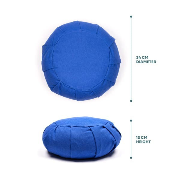 Myga Zafu Meditation Cushion - Blue GOODS Superdrug   