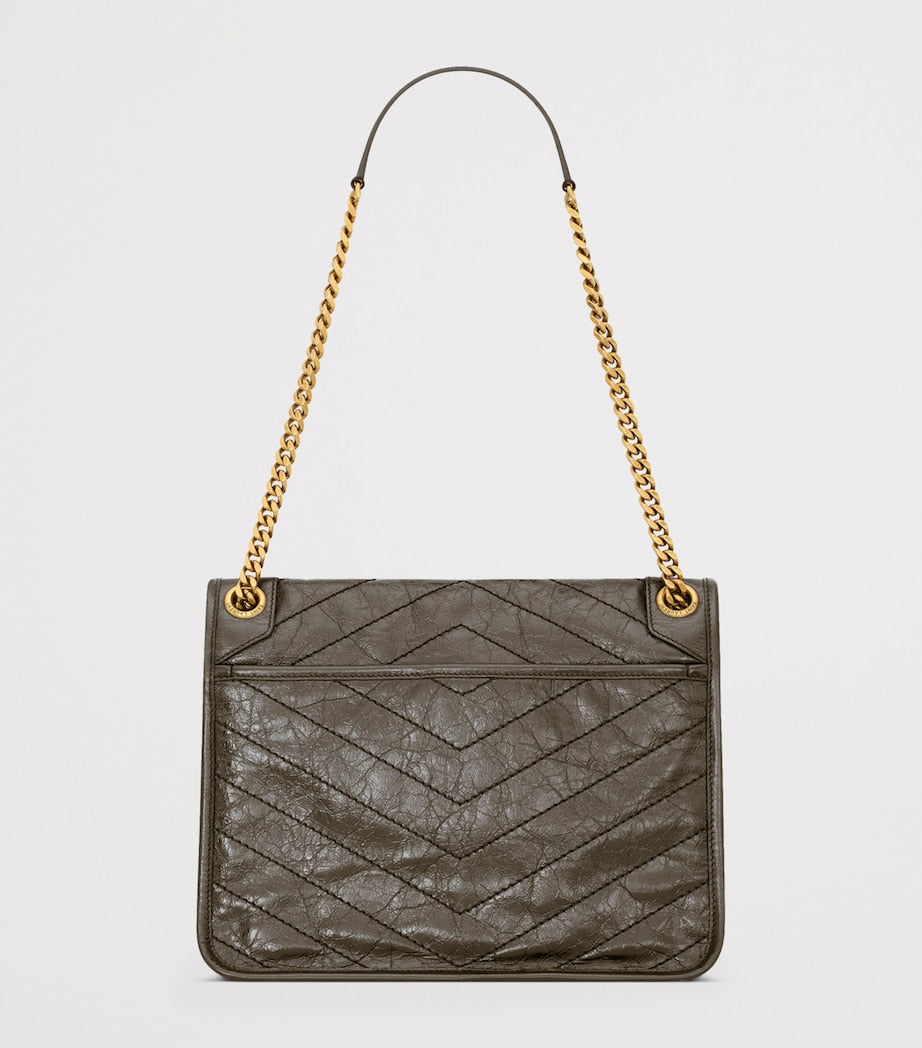 Saint Laurent Niki shoulder bag calfskin leather (British brand)