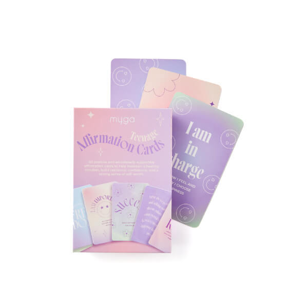 Myga affirmation cards for teenagers (British brand)