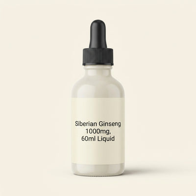 Holland & Barrett Siberian Ginseng 1000mg Liquid Supplement 60ml- Buy online at McGrocer