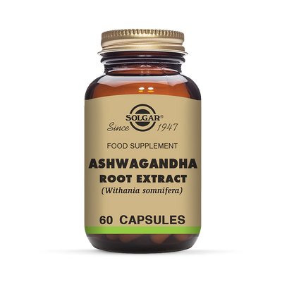 Holland & Barrett Solgar Ashwagandha Root Extract Capsules 60 count- Buy online at McGrocer
