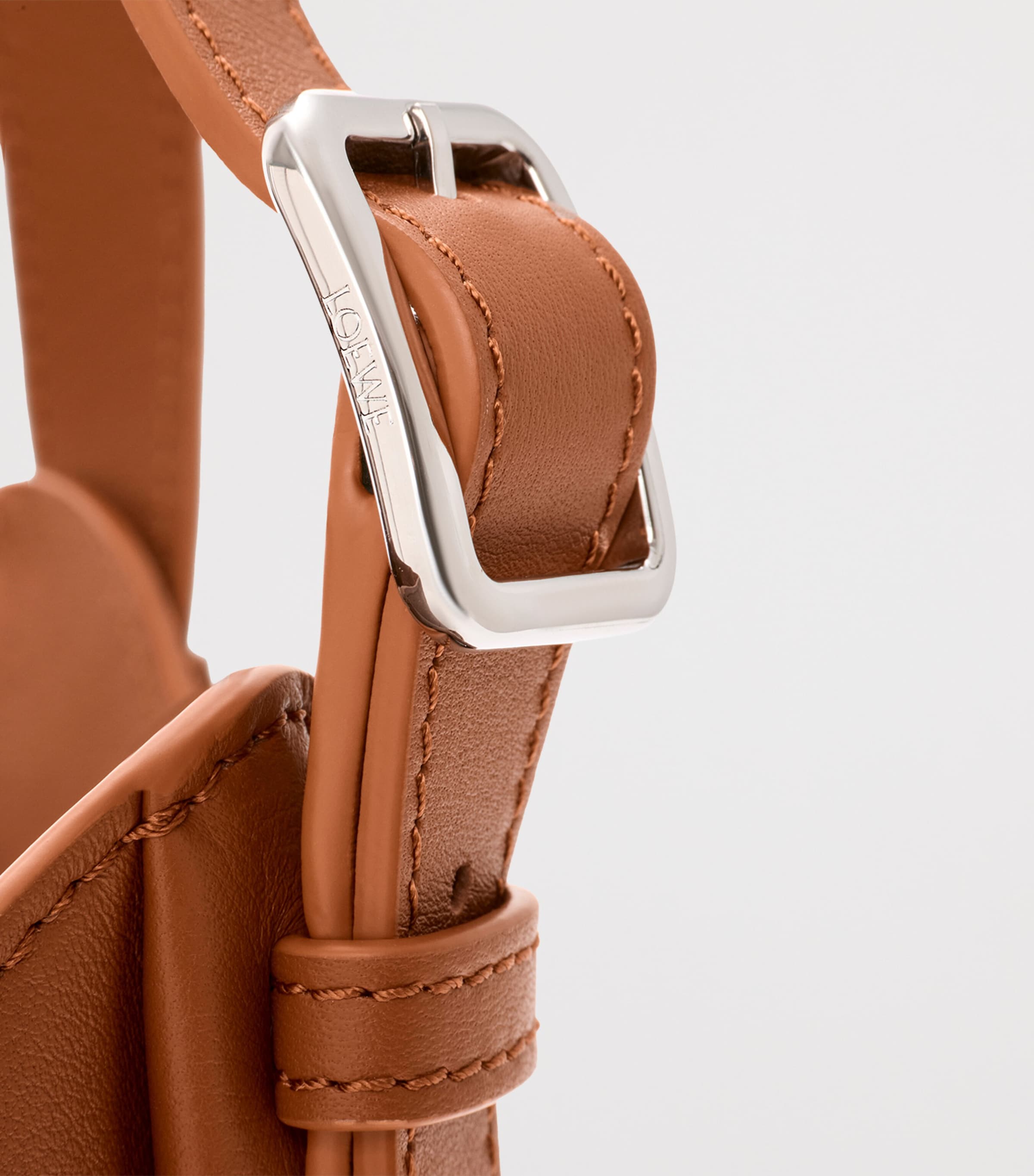 LOEWE leather hammock flip tote bag, UK version