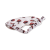 Smug Toadstool padded satin sleep mask - British product