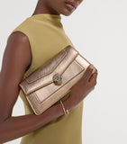 Bvlgari Serpenti Forever clutch bag metallic calf leather, UK version