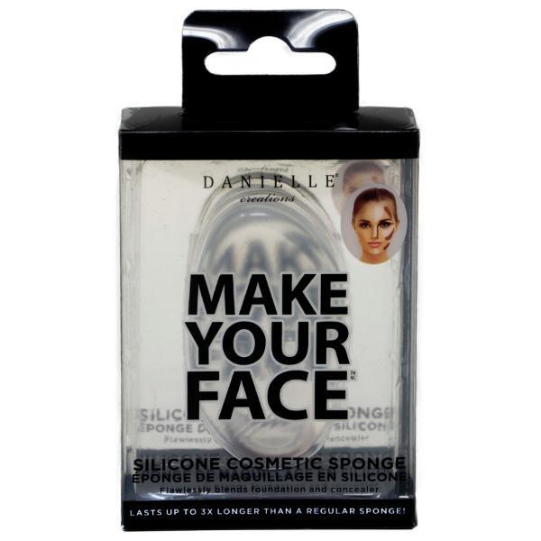 Danielle Creations clear silicone cosmetic sponge - British product