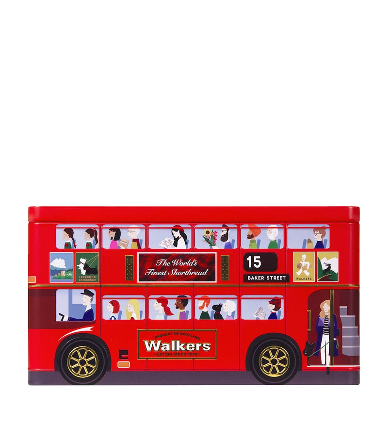 Walkers London bus shortbread tin 250g (British brand)
