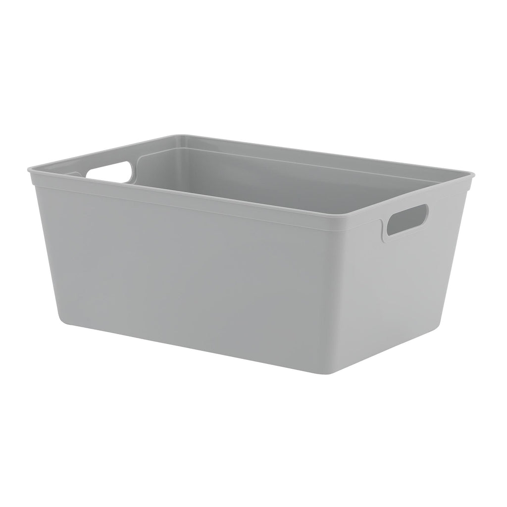 Sainsbury's Home Storage Tray Light Grey 11L