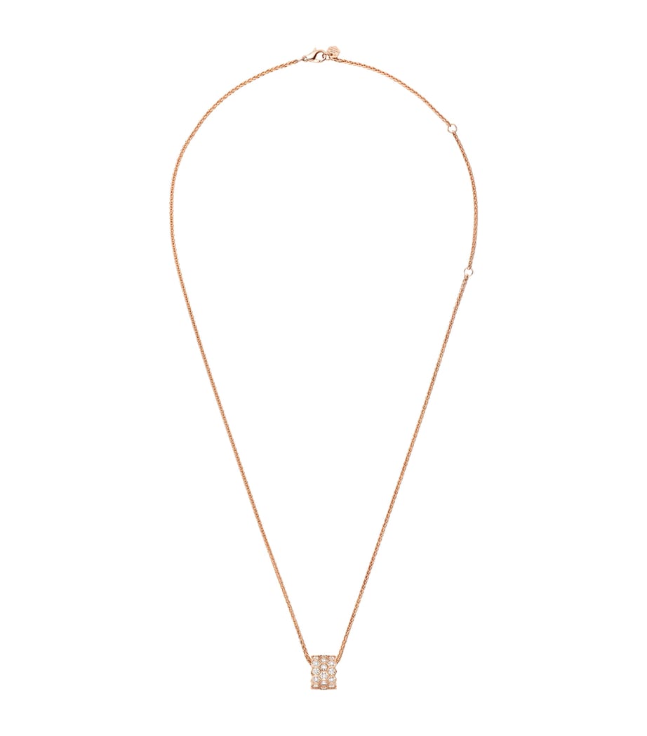 Chaumet Bee de Chaumet rose gold diamond necklace, UK version