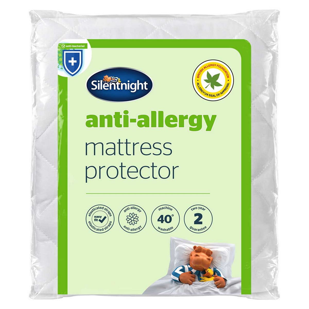 Silentnight Anti Allergy Mattress Protector - Small Double GOODS Boots   