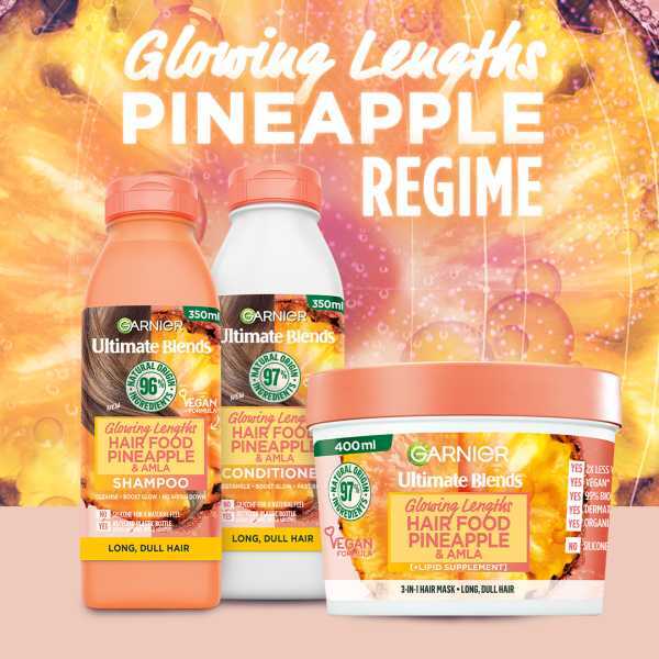 Garnier Ultimate Blends Hair Food Pineapple Shampoo 350ml GOODS Superdrug   