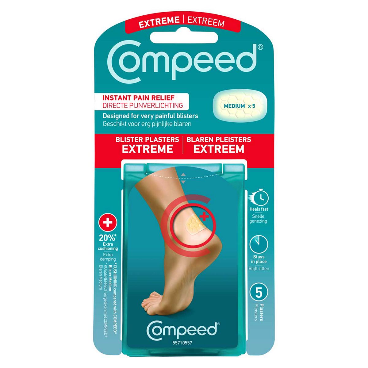 Compeed Blister Plasters Extreme - Pack of 5 GOODS Boots   