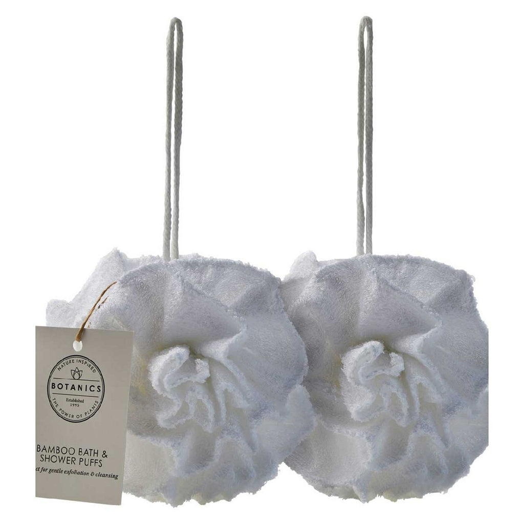 Botanics Bamboo Bath & Shower Puff 2Pk