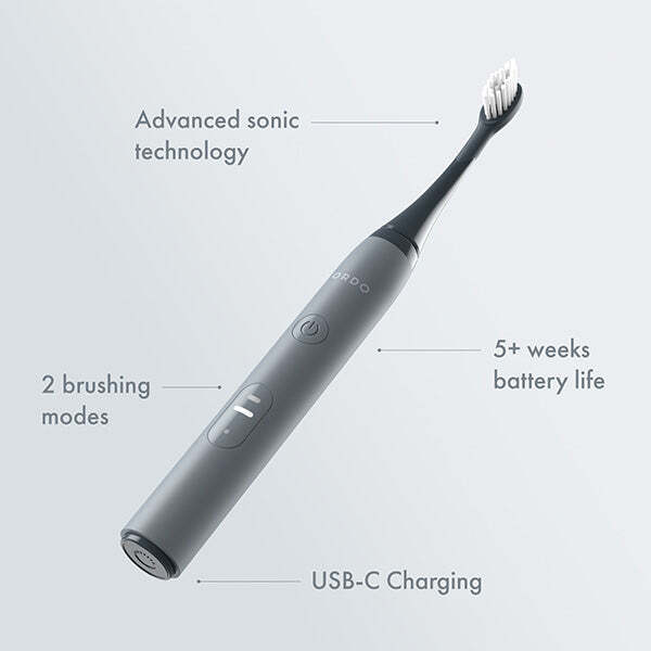 Ordo Sonic Lite electric toothbrush stone, imported from the UK