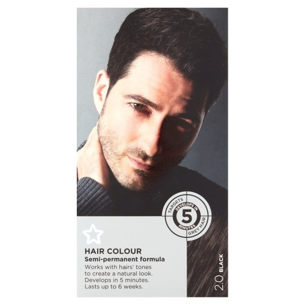 Superdrug Colour For Men Black 2.0 GOODS Superdrug   