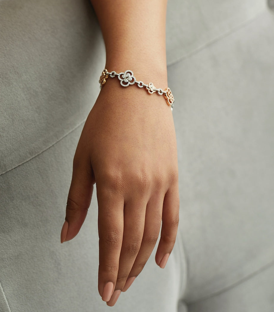 Boodles Be Boodles diamond bracelet rose gold - British product