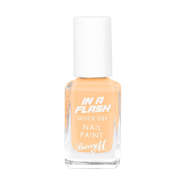 Barry M In A Flash Quick Dry Nail Paint - Punchy Peach GOODS Superdrug   