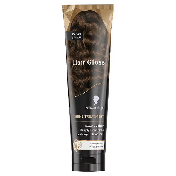 Schwarzkopf Hair Gloss Cacao Brown 150ml (British brand)