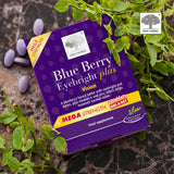 New Nordic BlueBerry Eyebright Plus One-a-Day 30 Tablets Eye Care Vitamins Holland&Barrett   