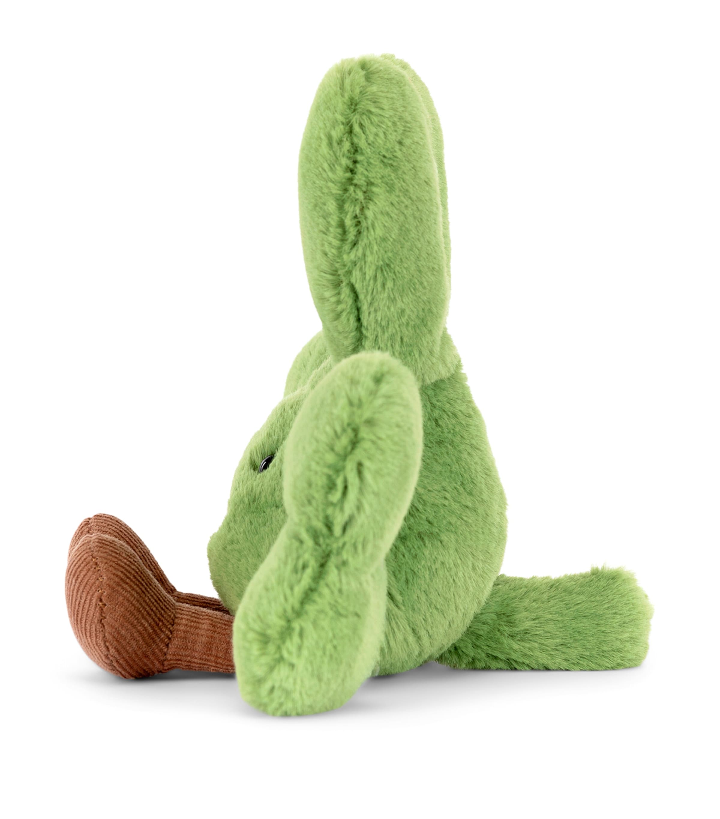 Jellycat shamrock-shaped ultra-plush soft toy with corduroy boots, 12cm, UK version